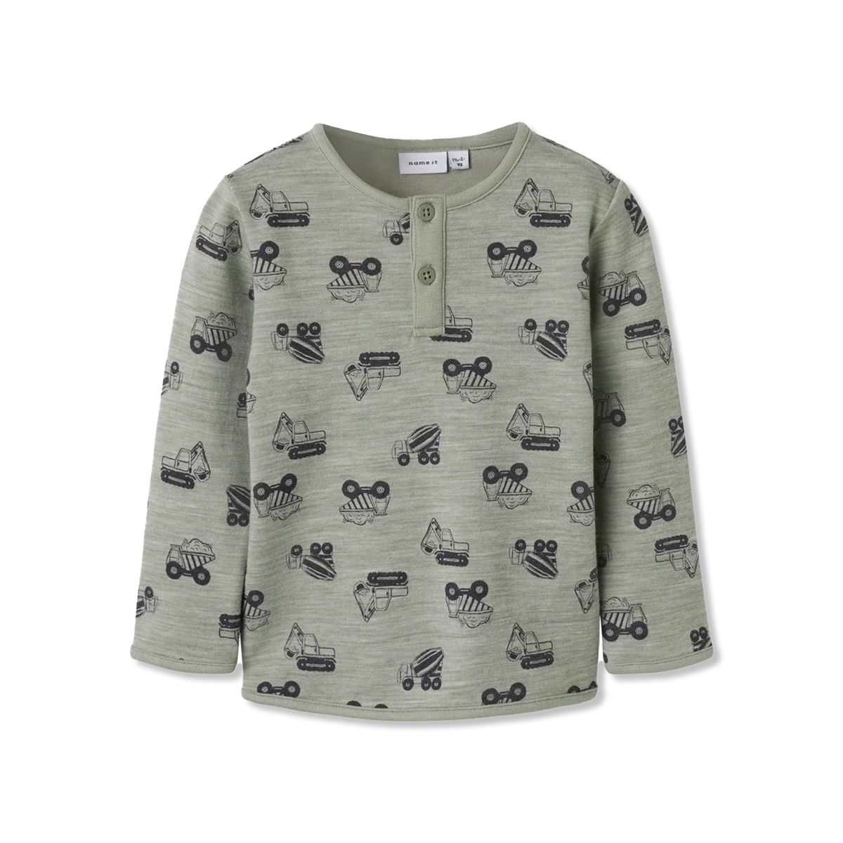Nmmwuppo t-shirt lange mouw