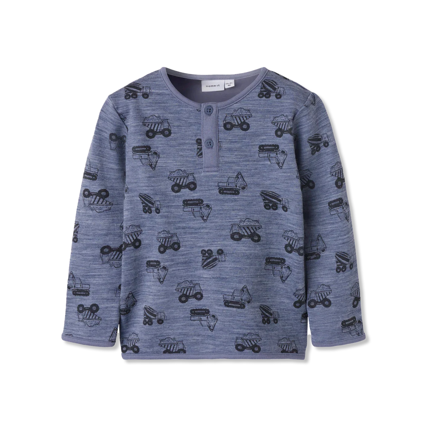 Nmmwuppo t-shirt lange mouw