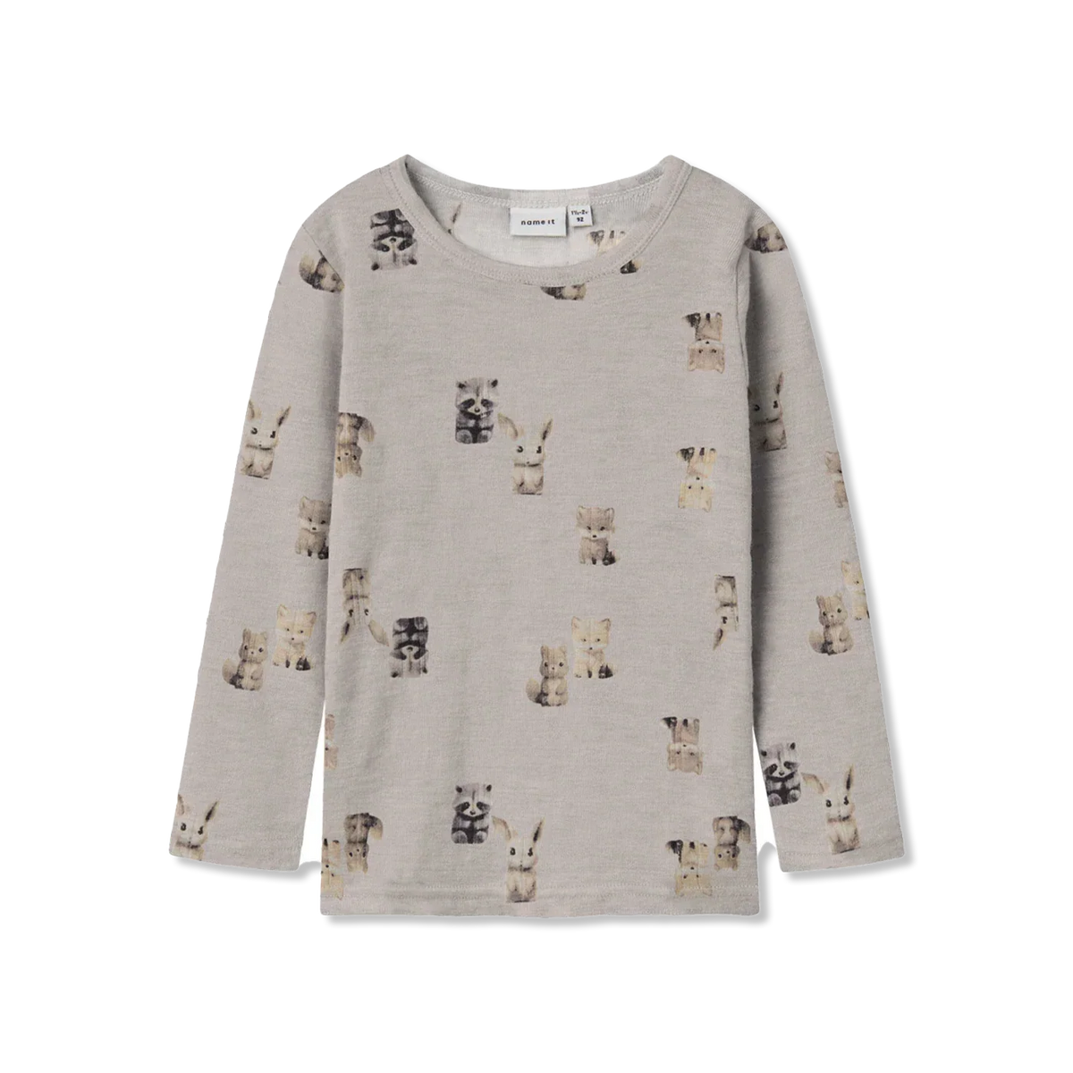 Nmmwang t-shirt lange mouw