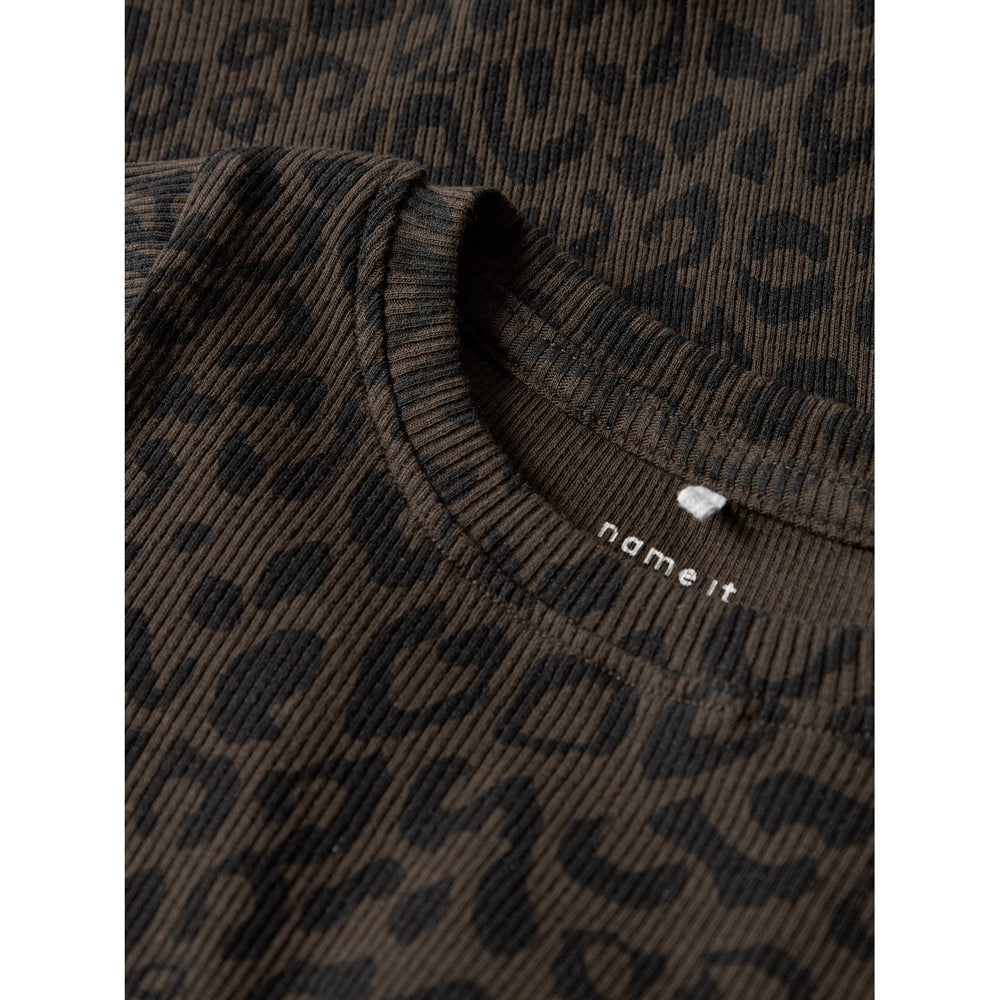Nmfleleo t-shirt lange mouw