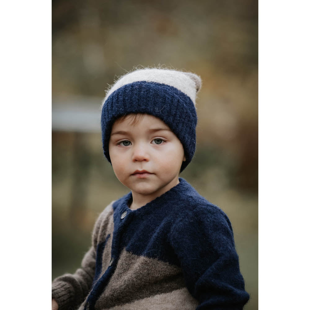 STAR ALPACA MOON gebreide muts