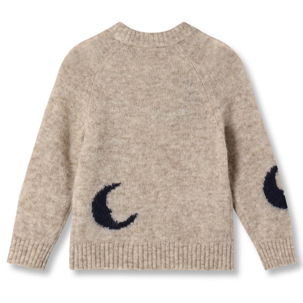 STAR MOON t-shirt lange mouw