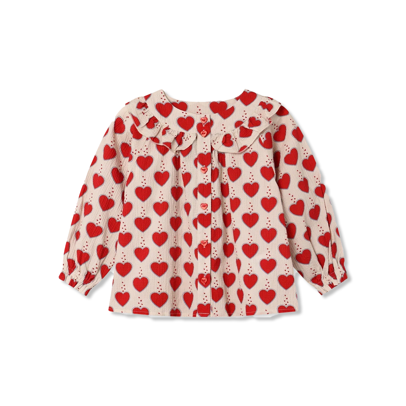 WINTER HEART t-shirt lange mouw