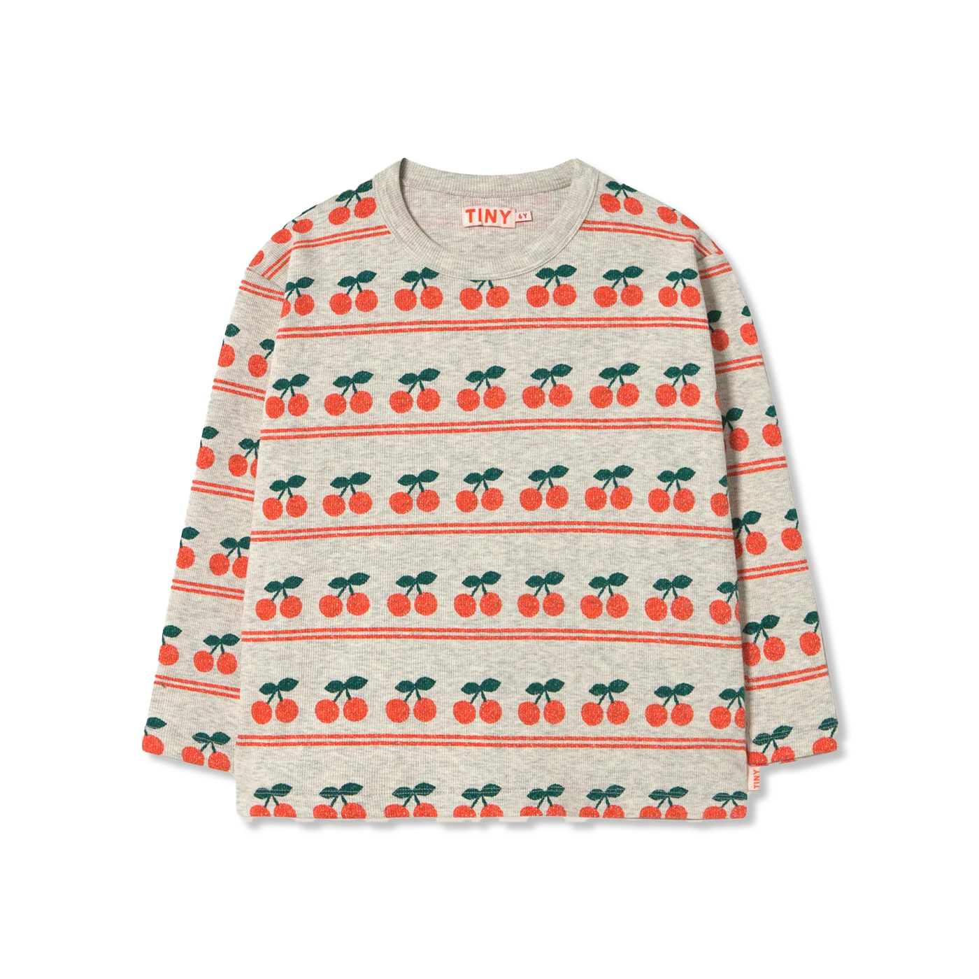 CHERRY t-shirt lange mouw