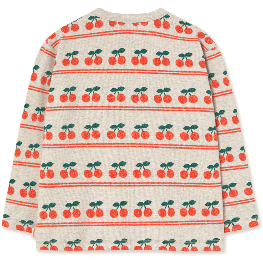 CHERRY t-shirt lange mouw
