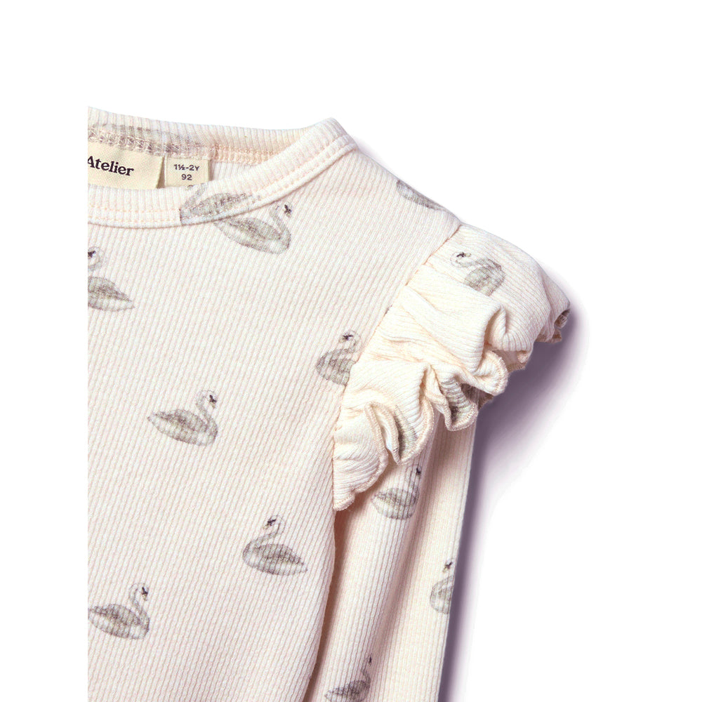 Nmfgavo Eko t-shirt lange mouw
