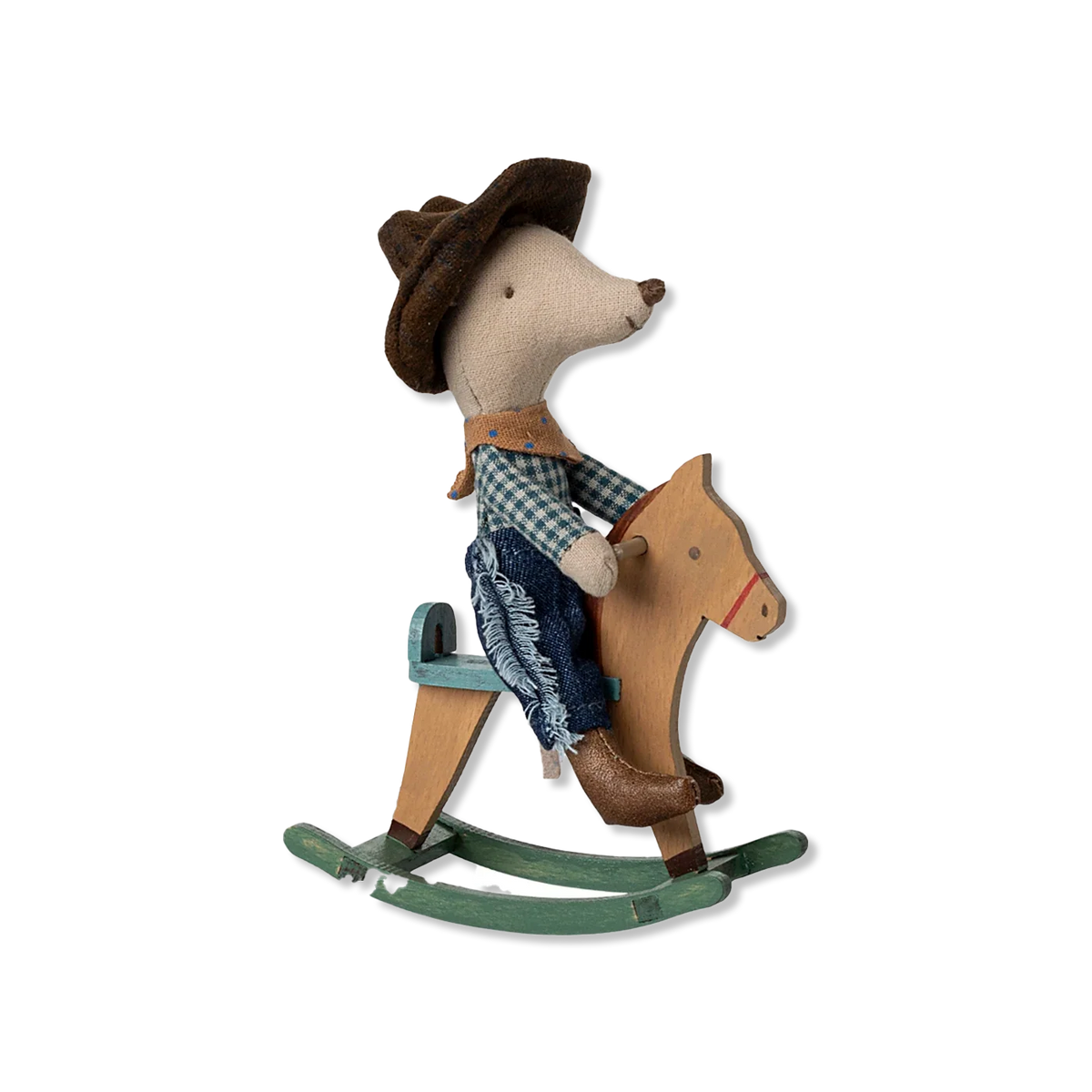 Cowboy mouse teddybeer