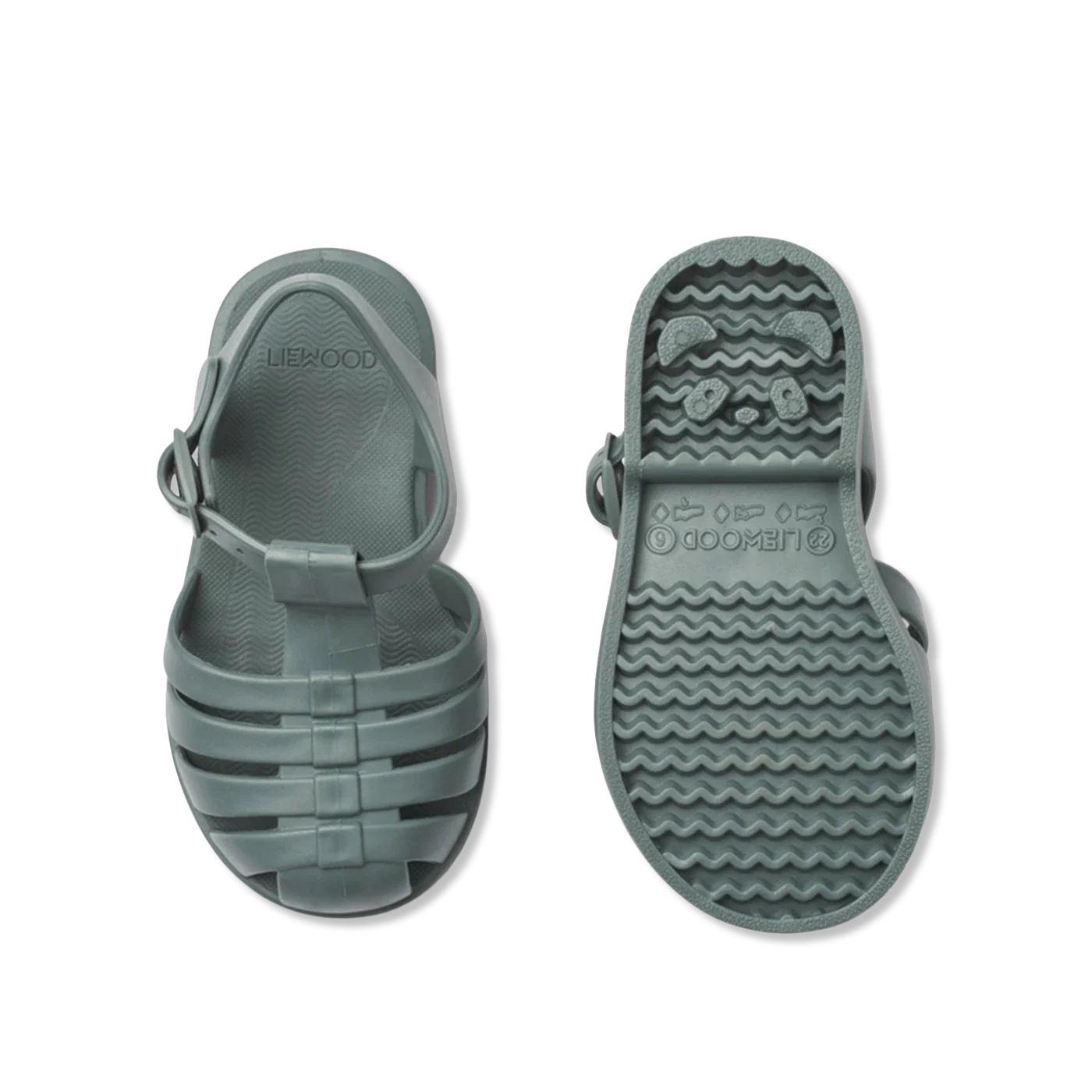 Bre gesloten sandalen