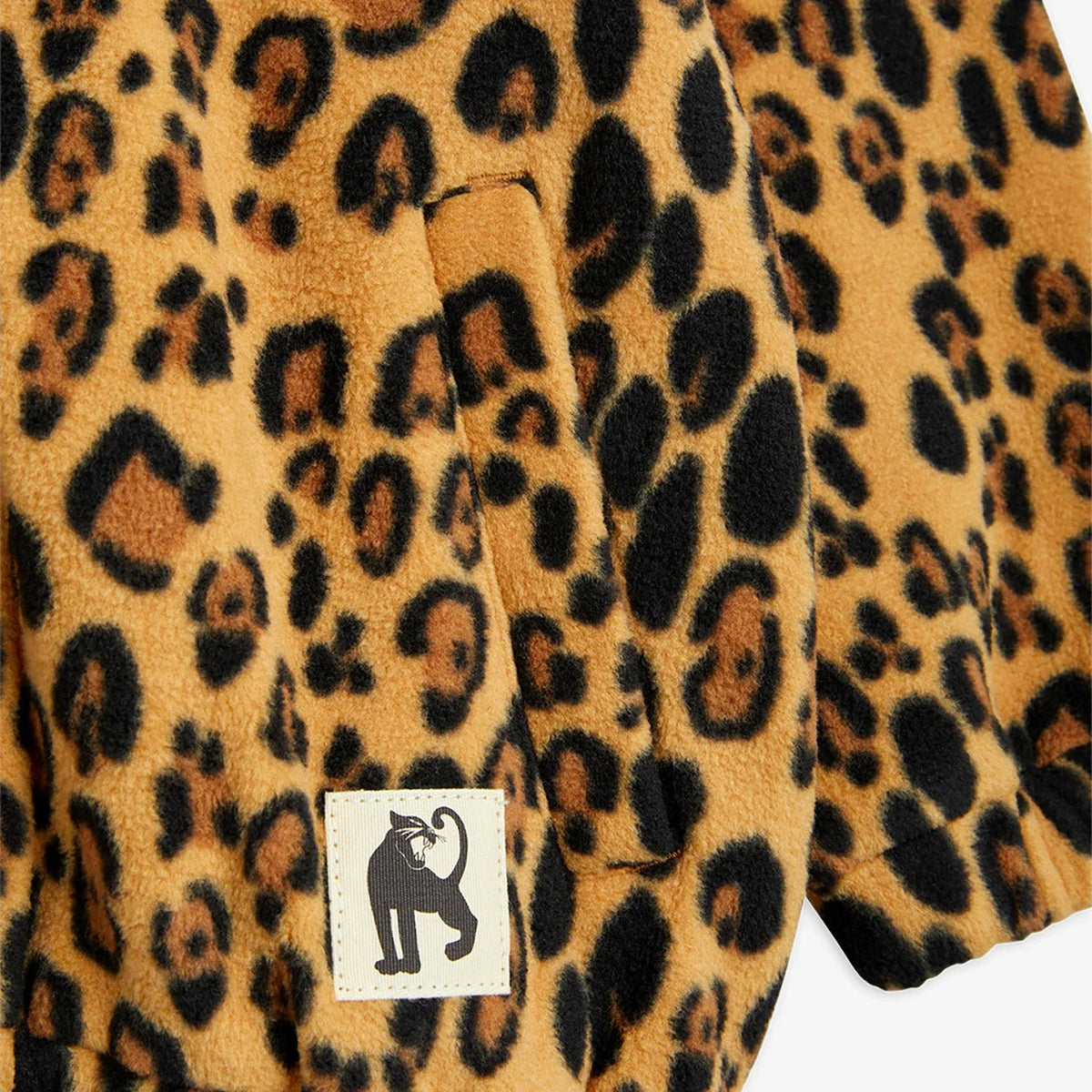 Leopard fleece Fleecejas