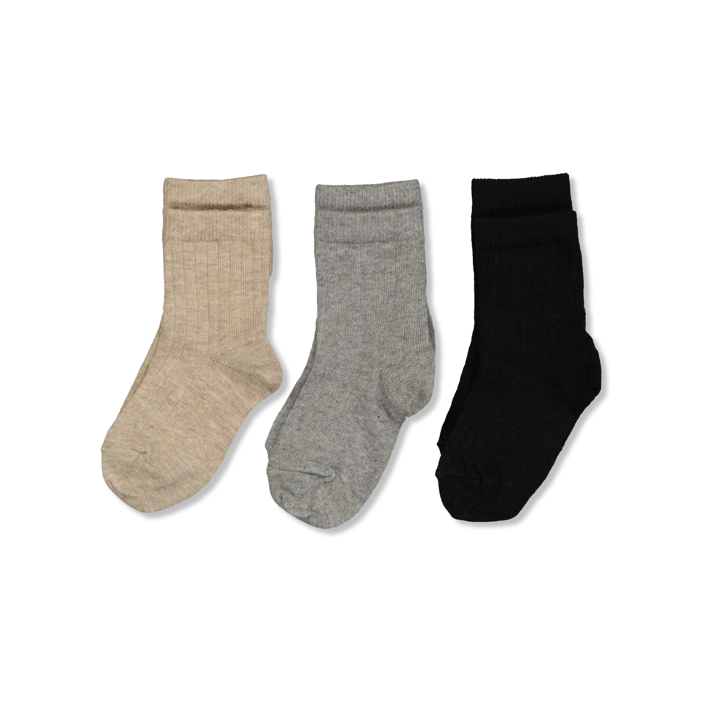 Cotton rib sokken