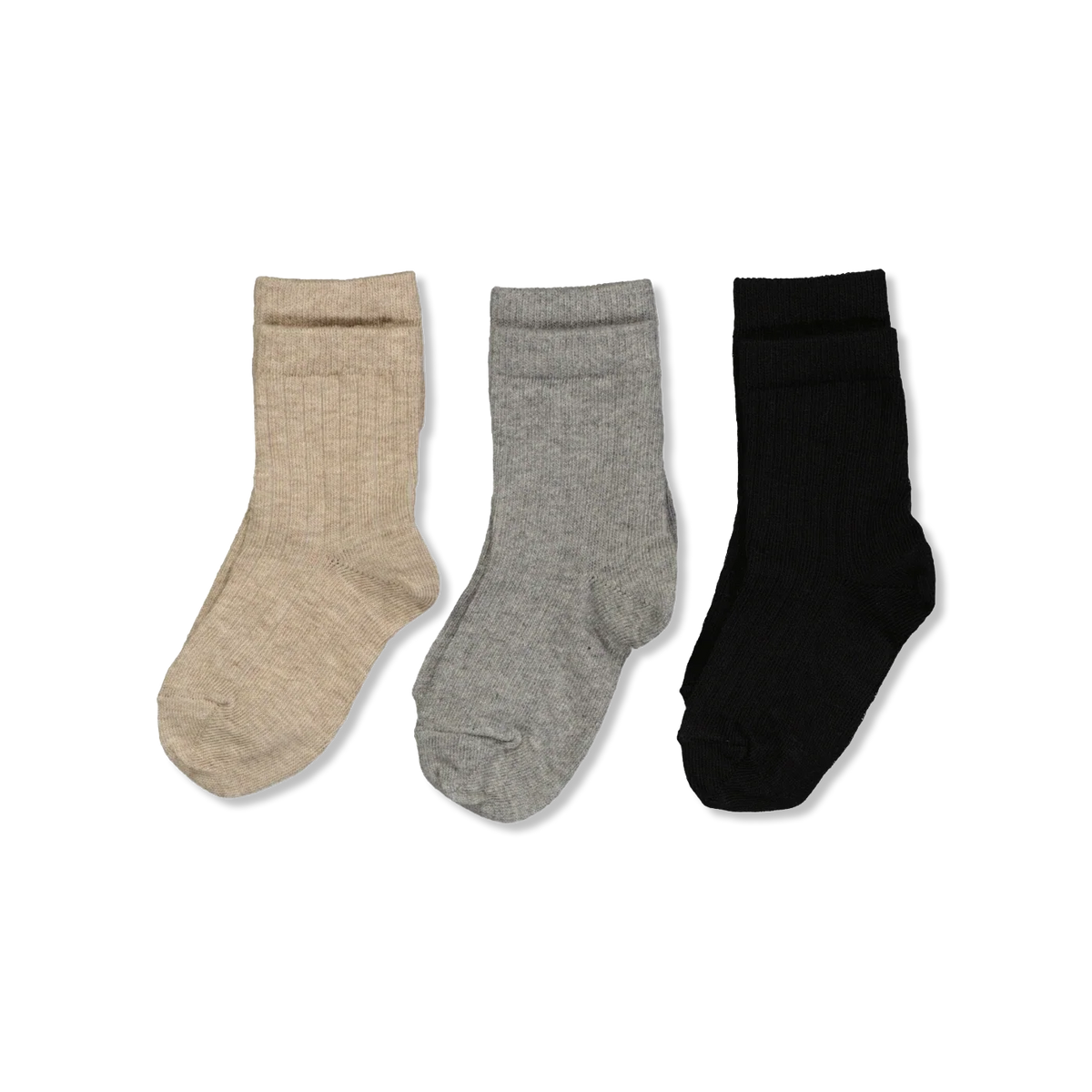 Cotton rib sokken