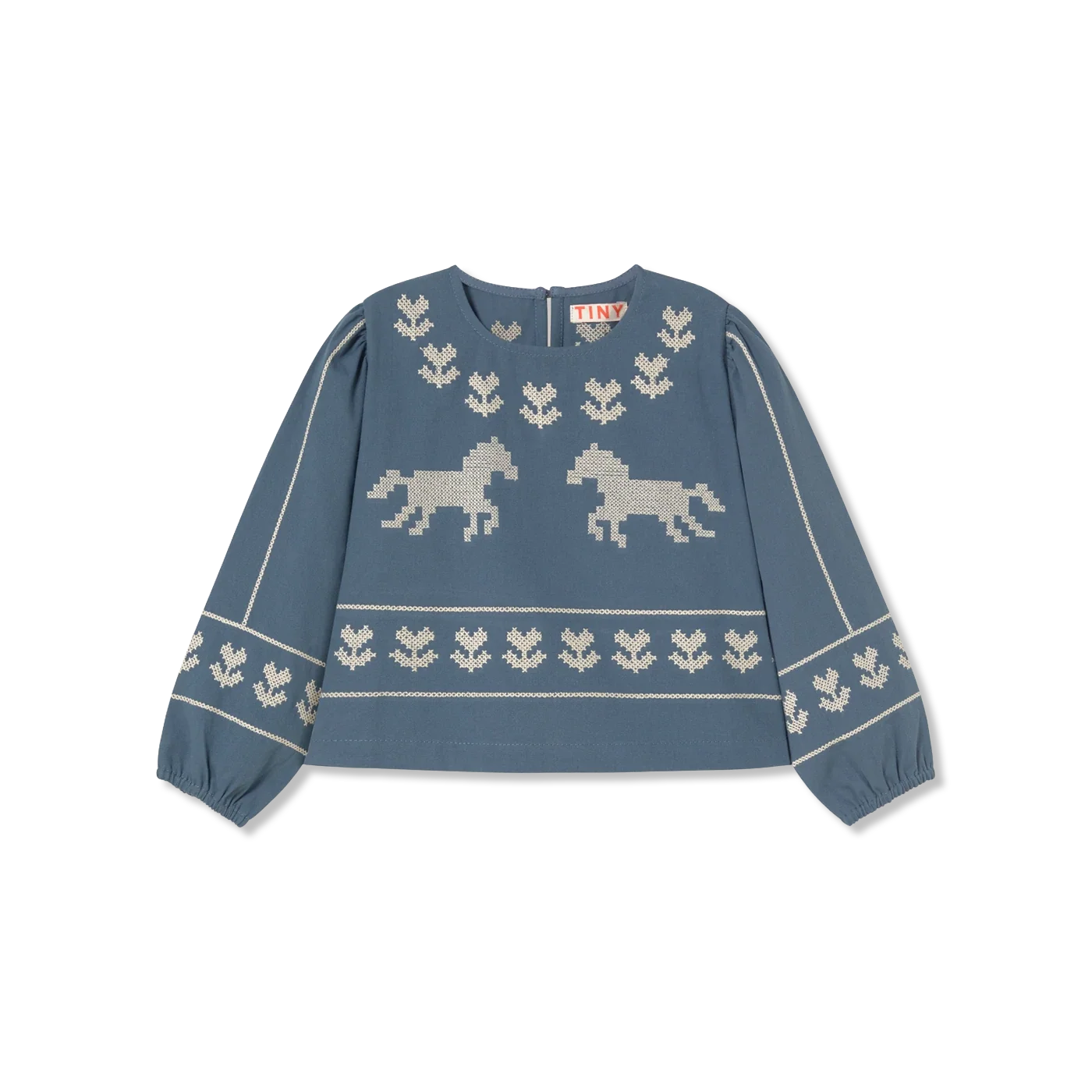 Horses and flowers Blouse