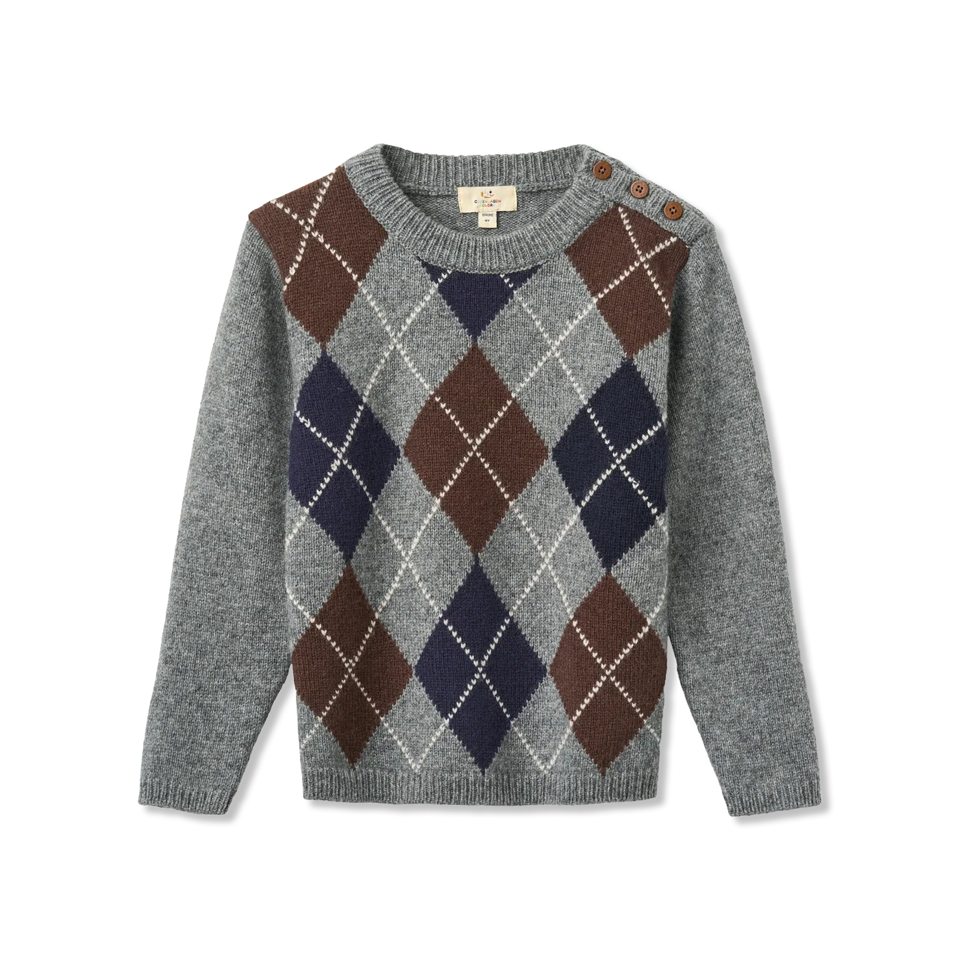 Argyle Blouse