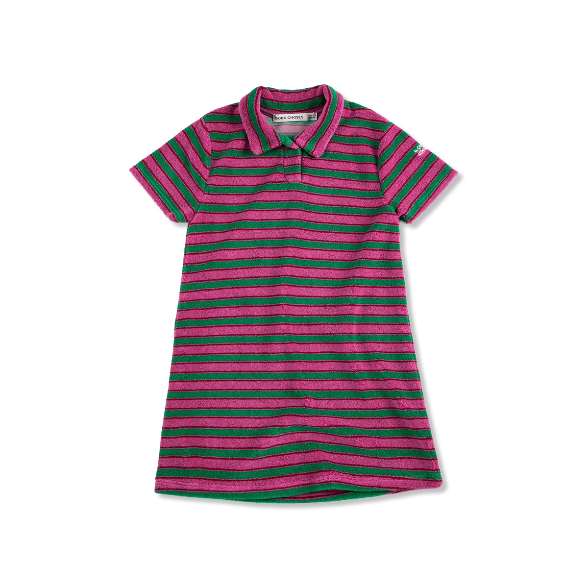 Striped jurk