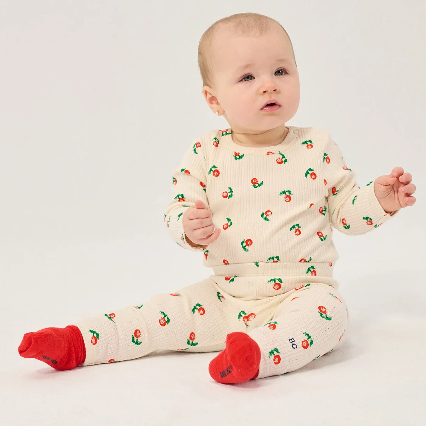 Stamp bloom Romper