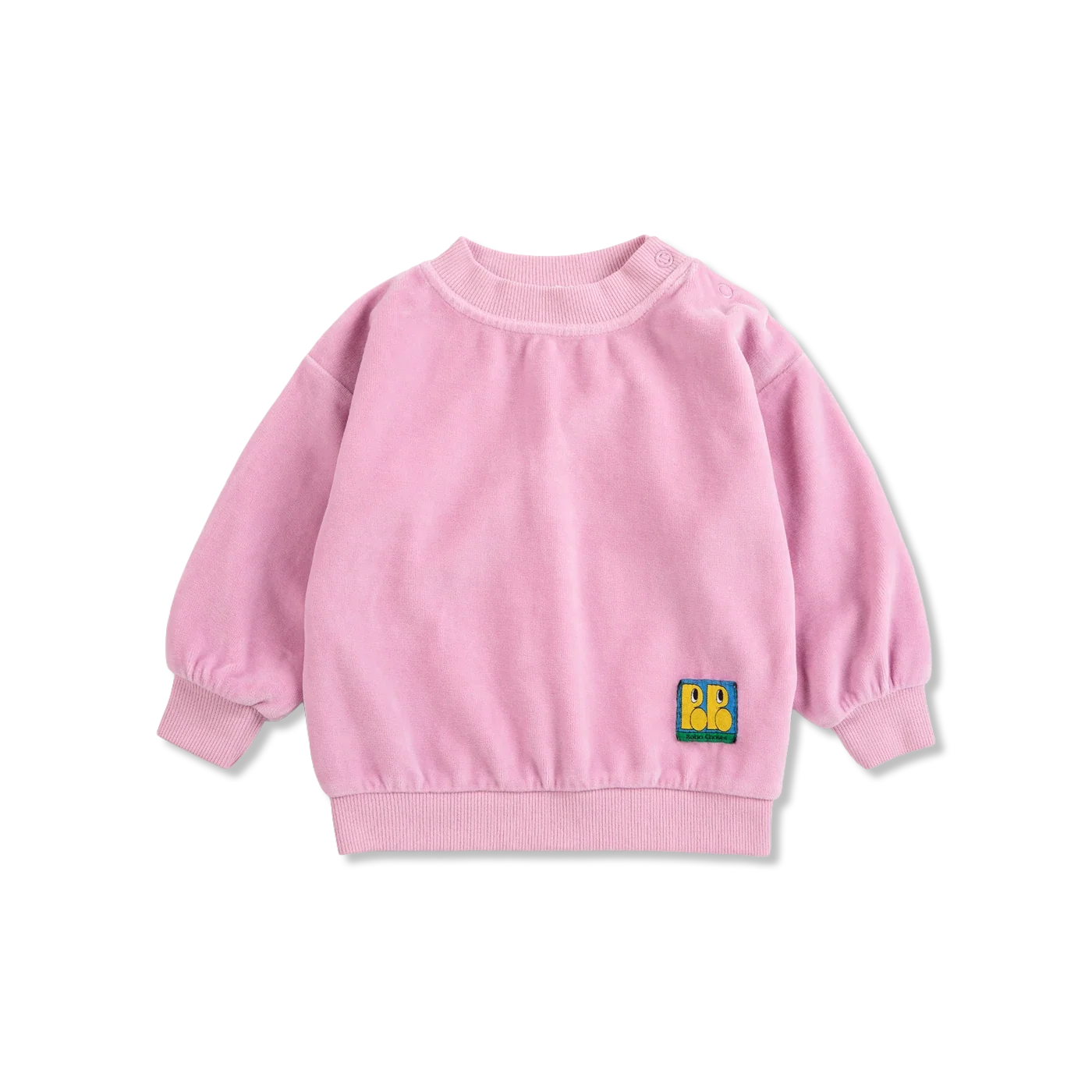 Tag velvet Sweatshirt