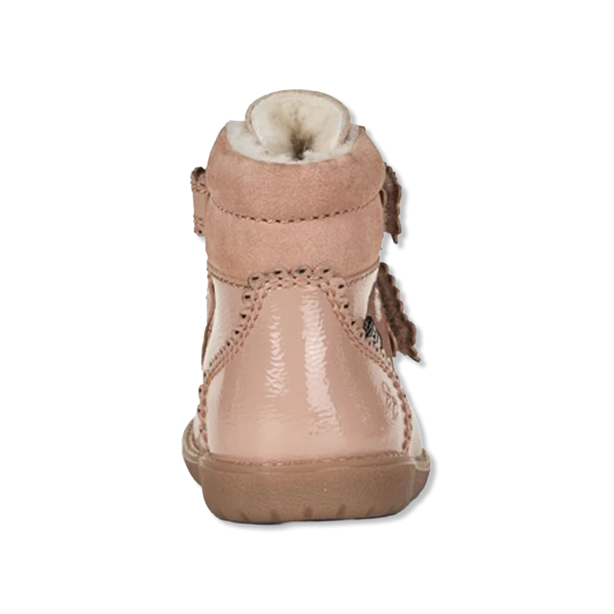 Rabbit scallop dusty rose Winterlaarzen