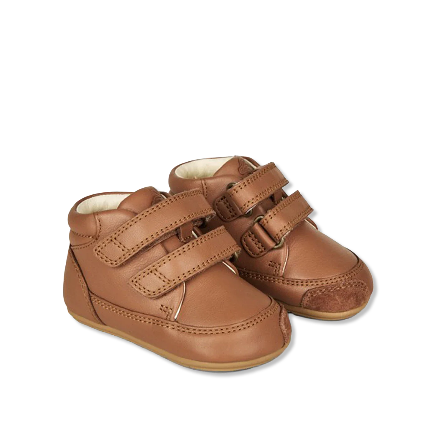 Prewalker cognac Eerste loopschoentjes