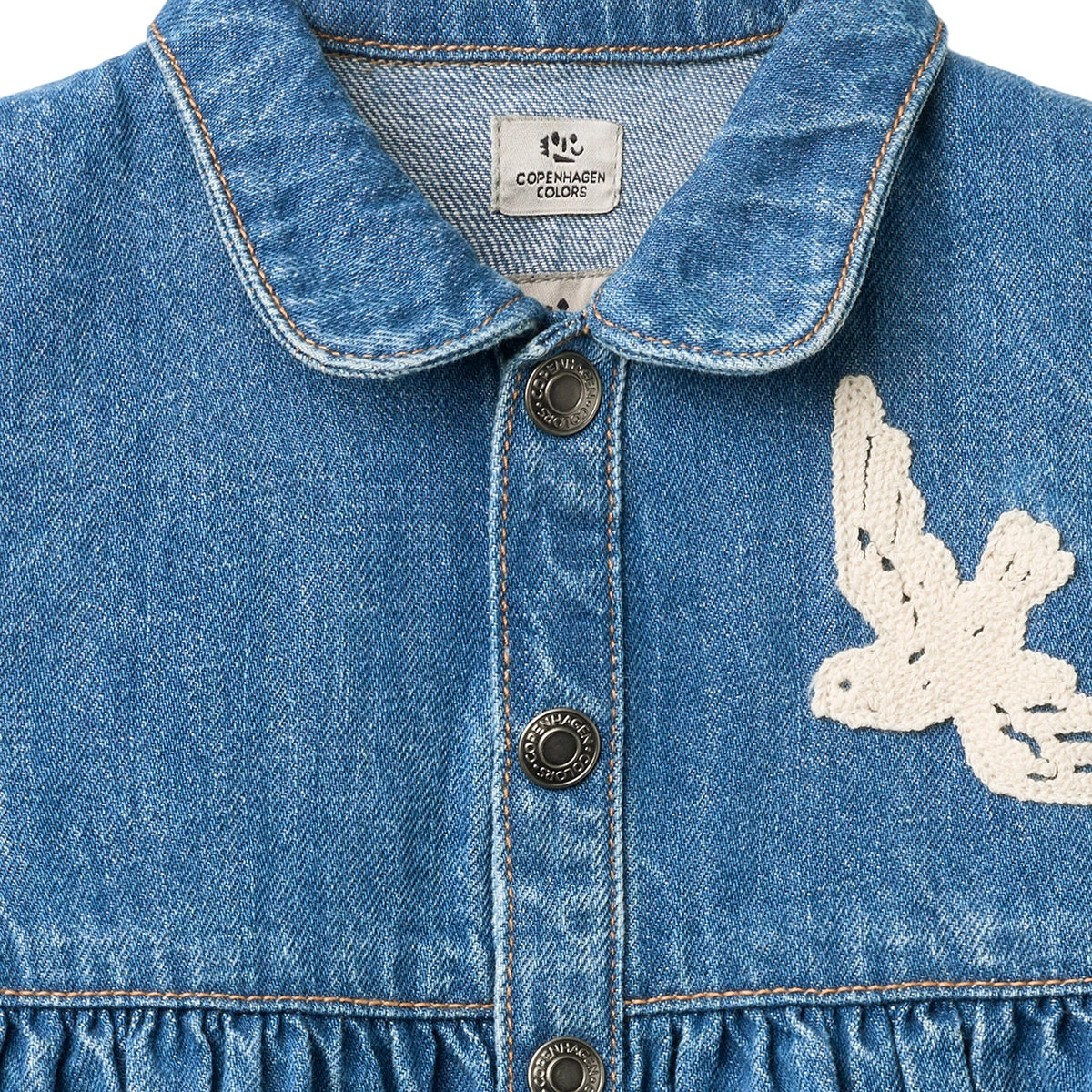 DENIM DRESS jurk