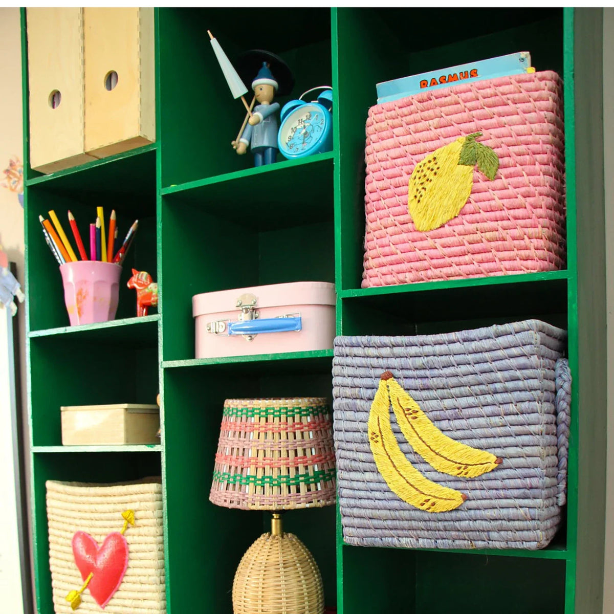 Raffia square Mand