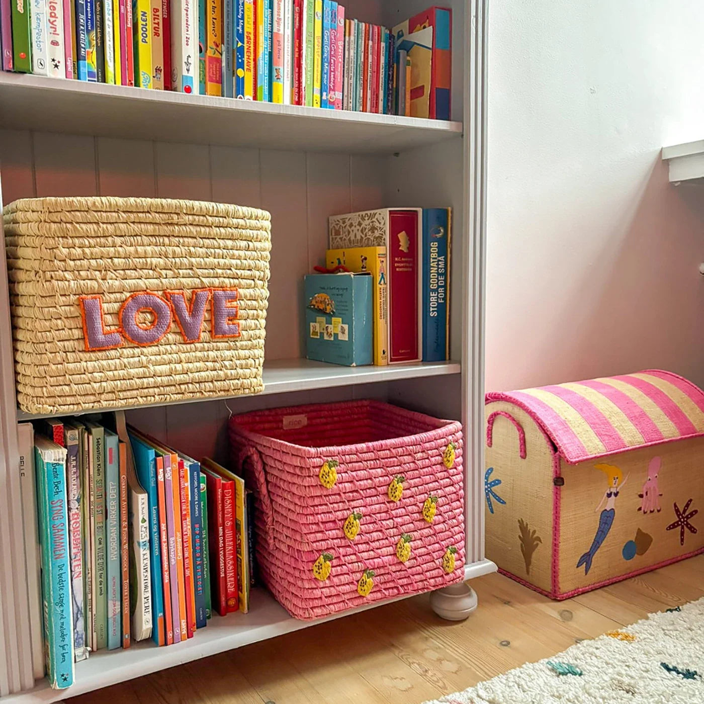 Raffia square Mand
