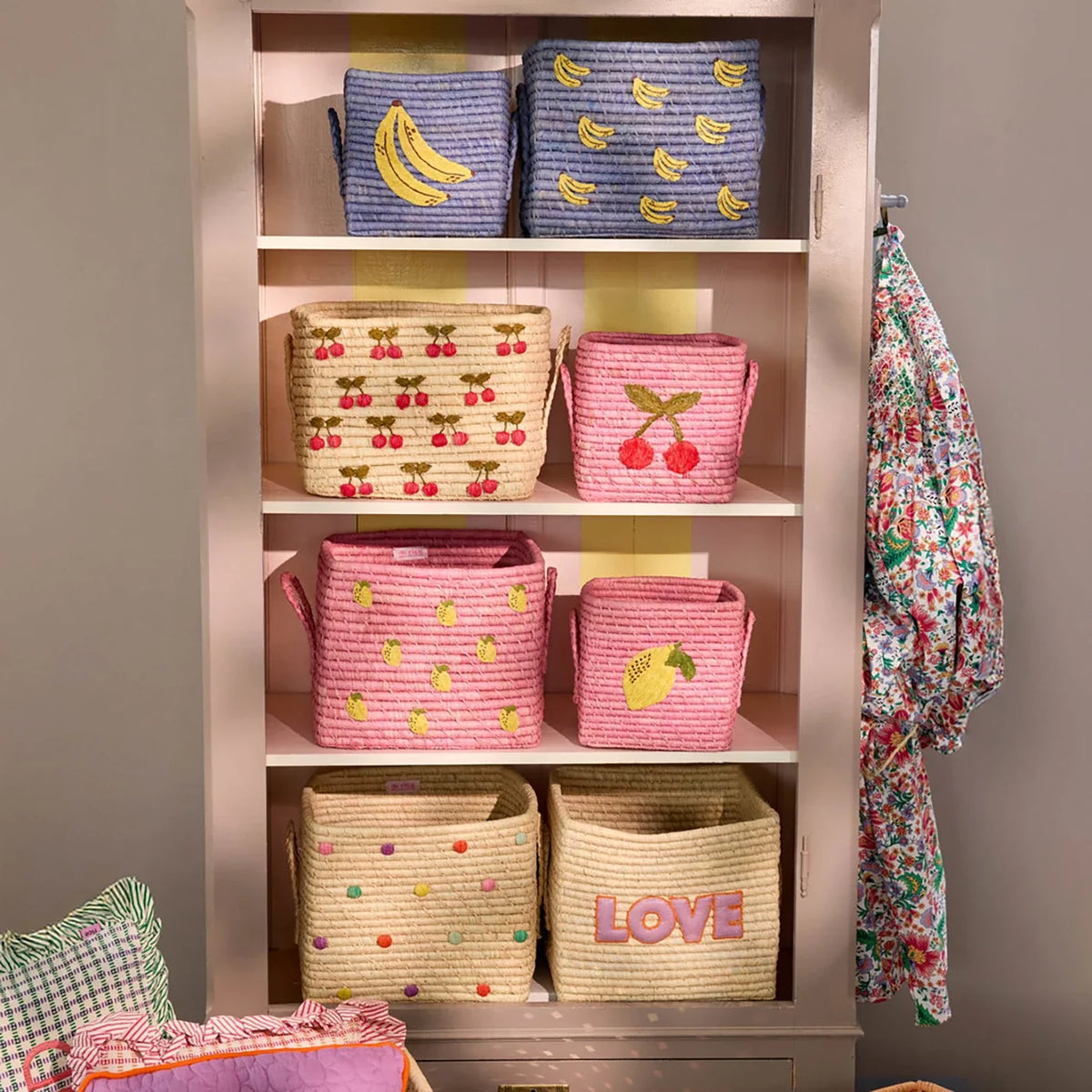 Raffia square Mand