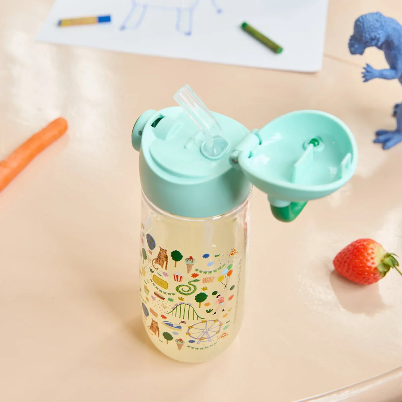 Plastic kids Drinkfles