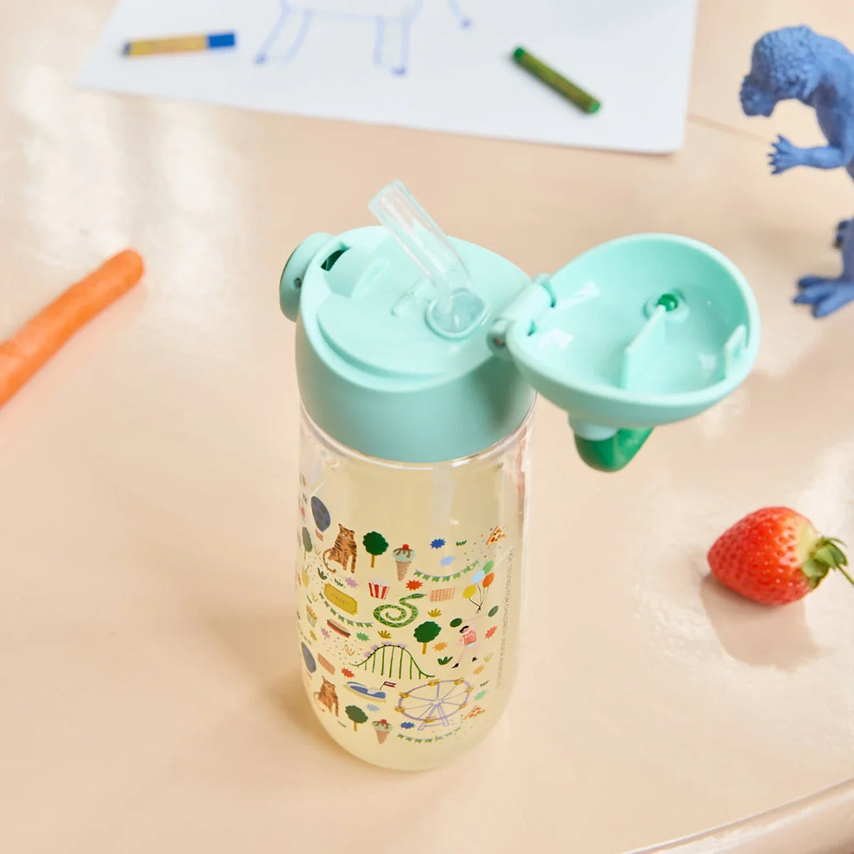 Plastic kids Drinkfles