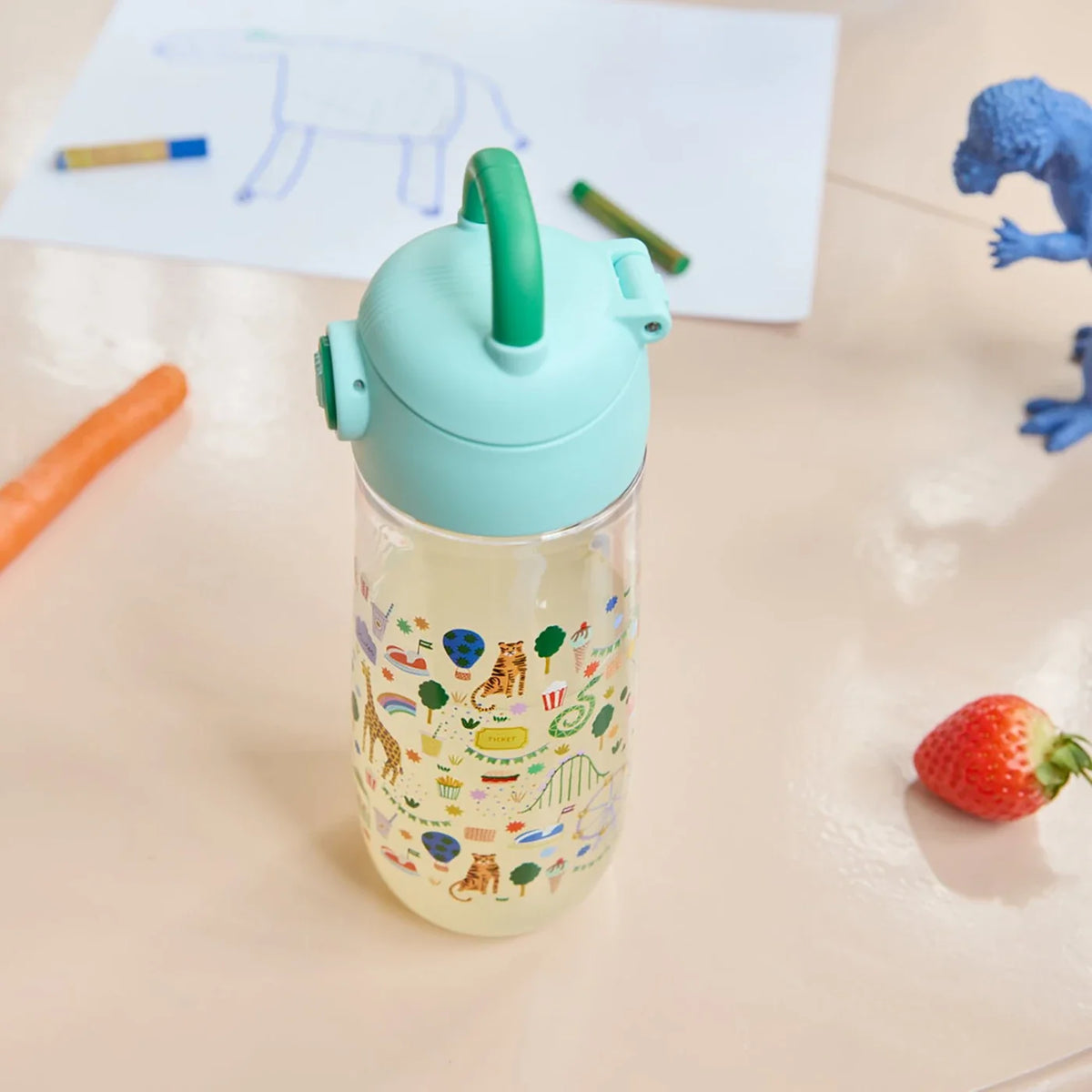 Plastic kids Drinkfles