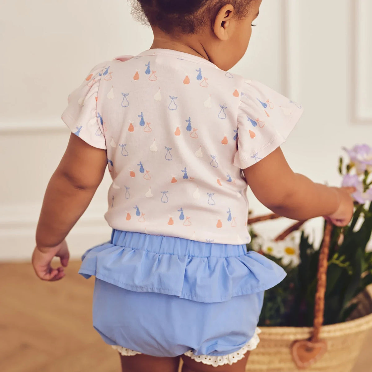 Poplin shorts