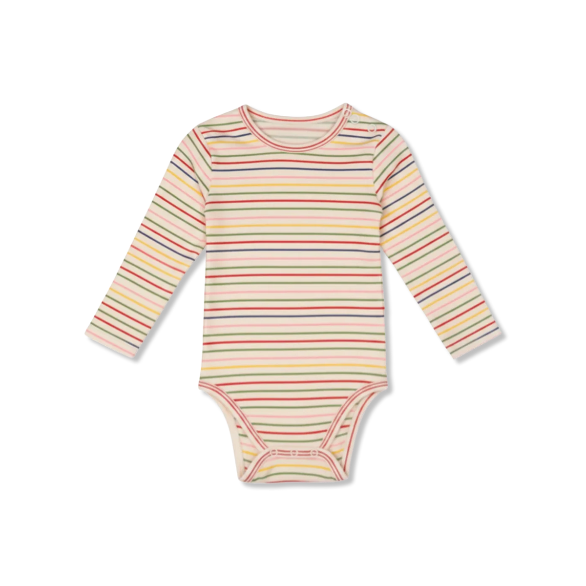 Rib rainbow Romper