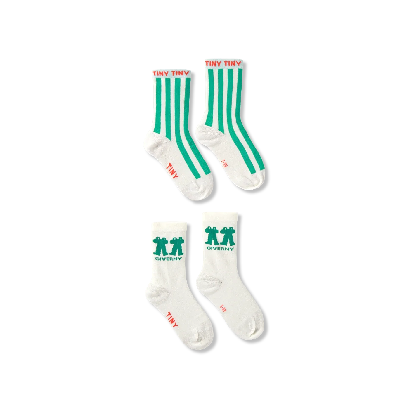 EMERALD STRIPES FROG sokken
