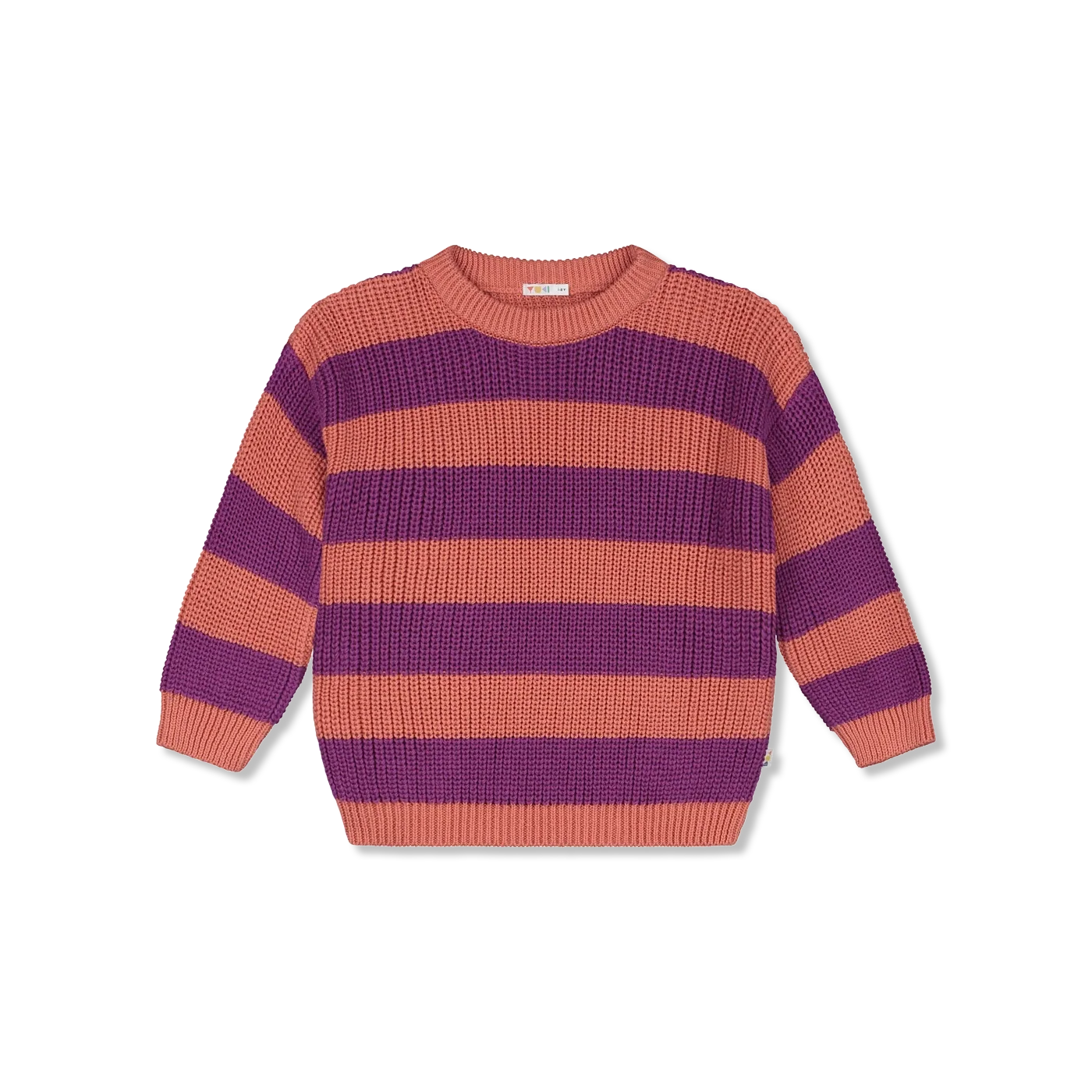 Stripes knitted sweater Gebreide trui