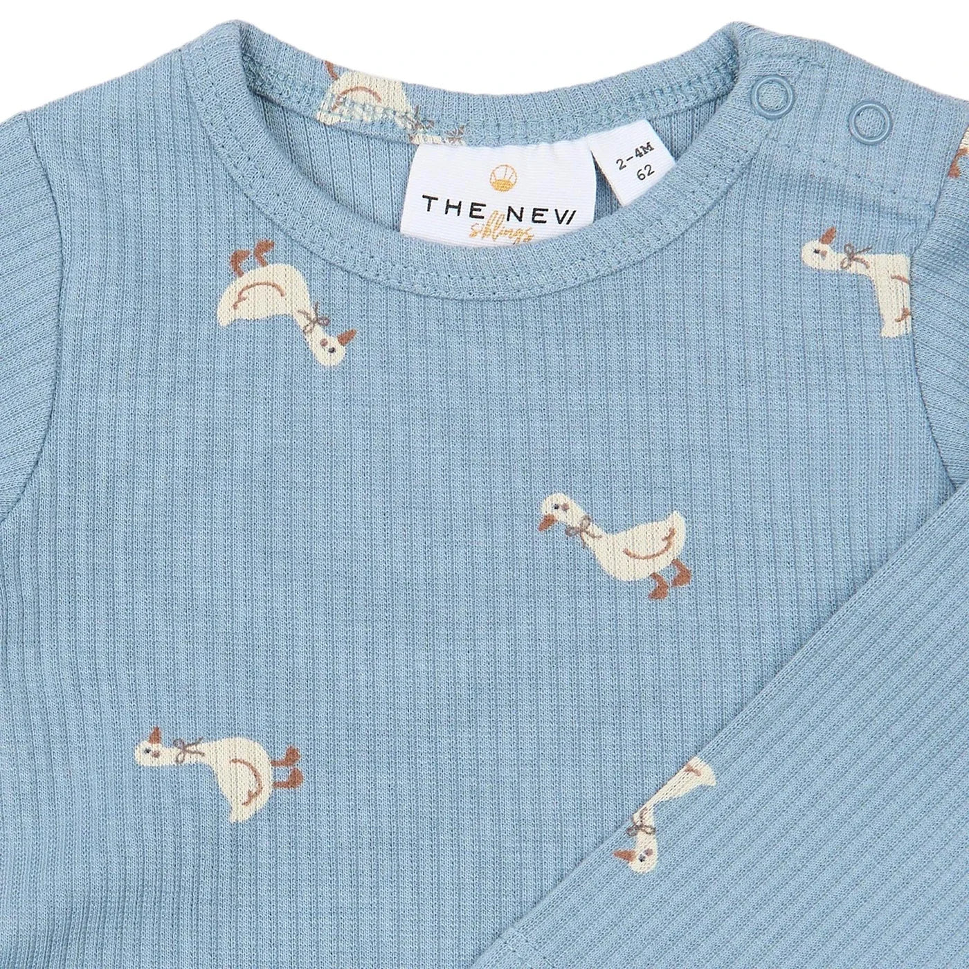 Tnsbvito l_s rib body Romper