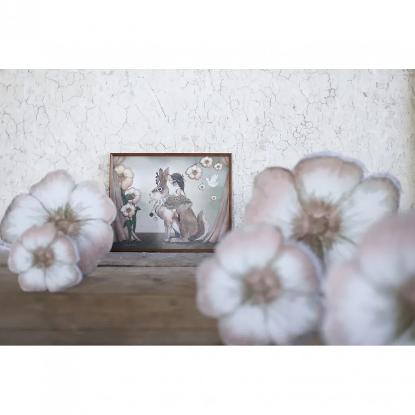 MISS POPPY wand decoratie