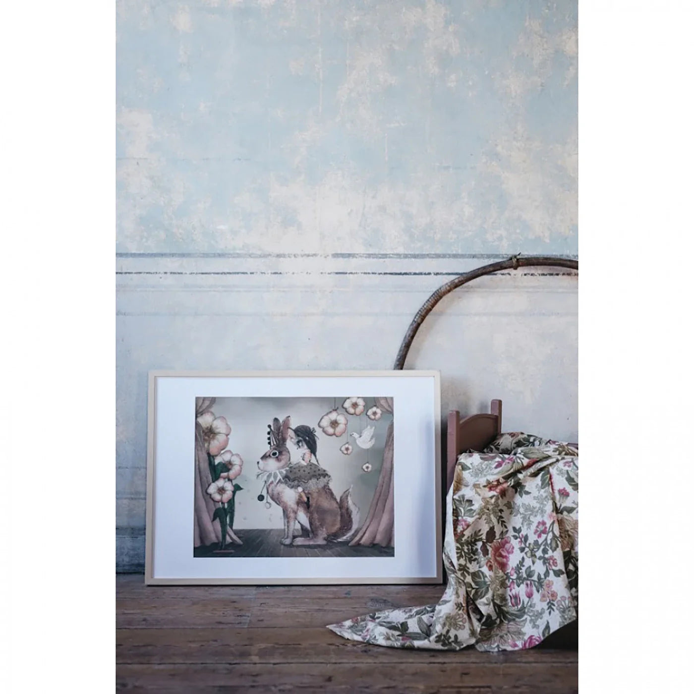 MISS POPPY wand decoratie