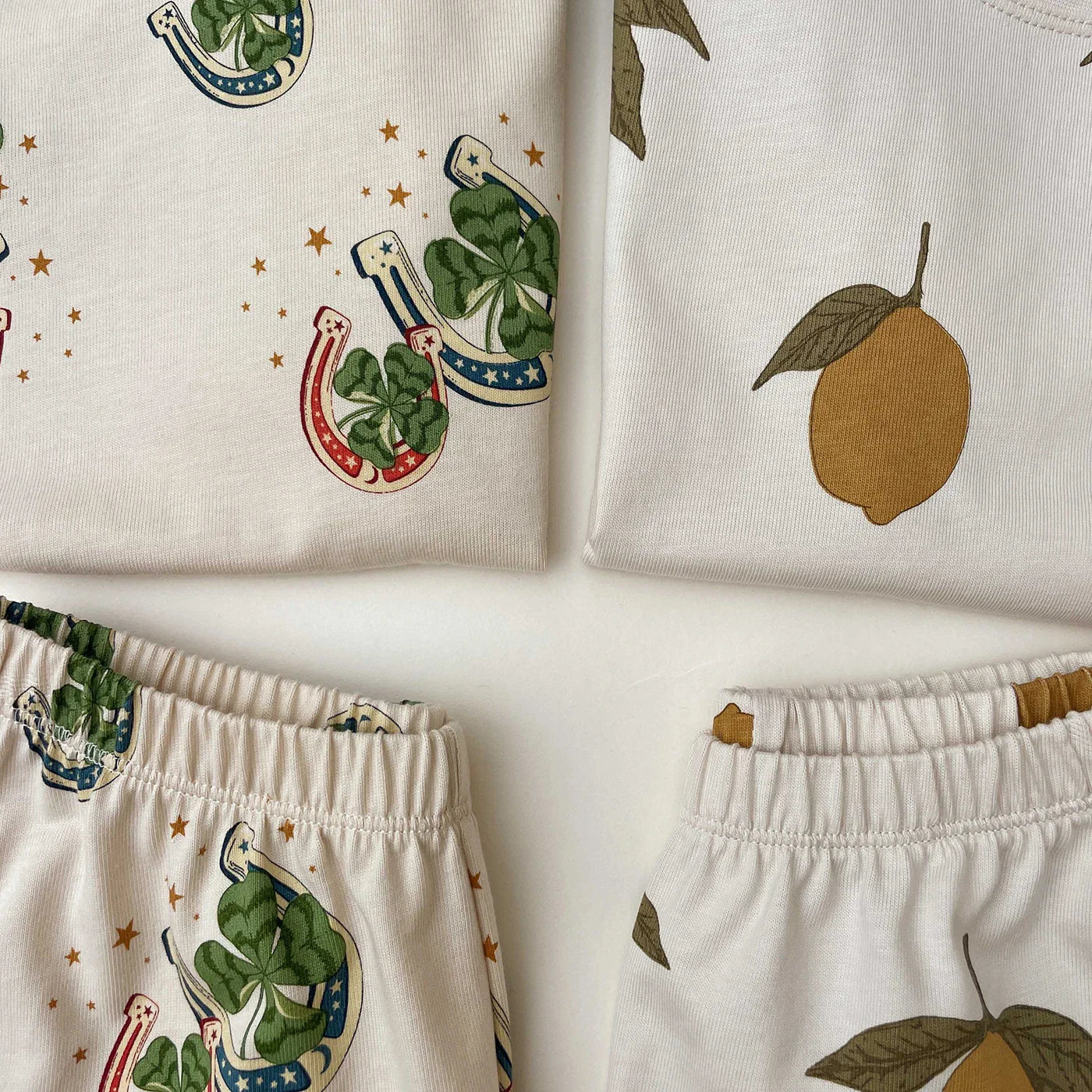 Organic Lin shorts set