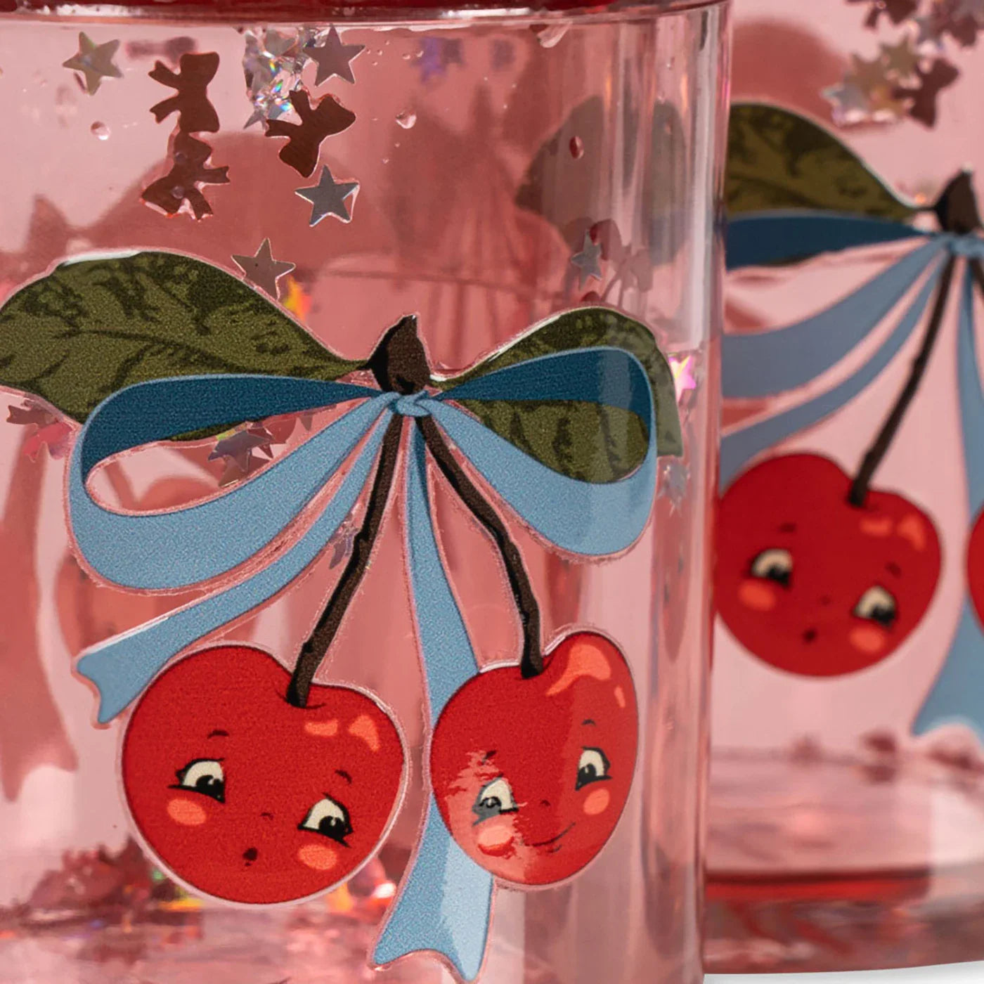 Glitter Drinkglas