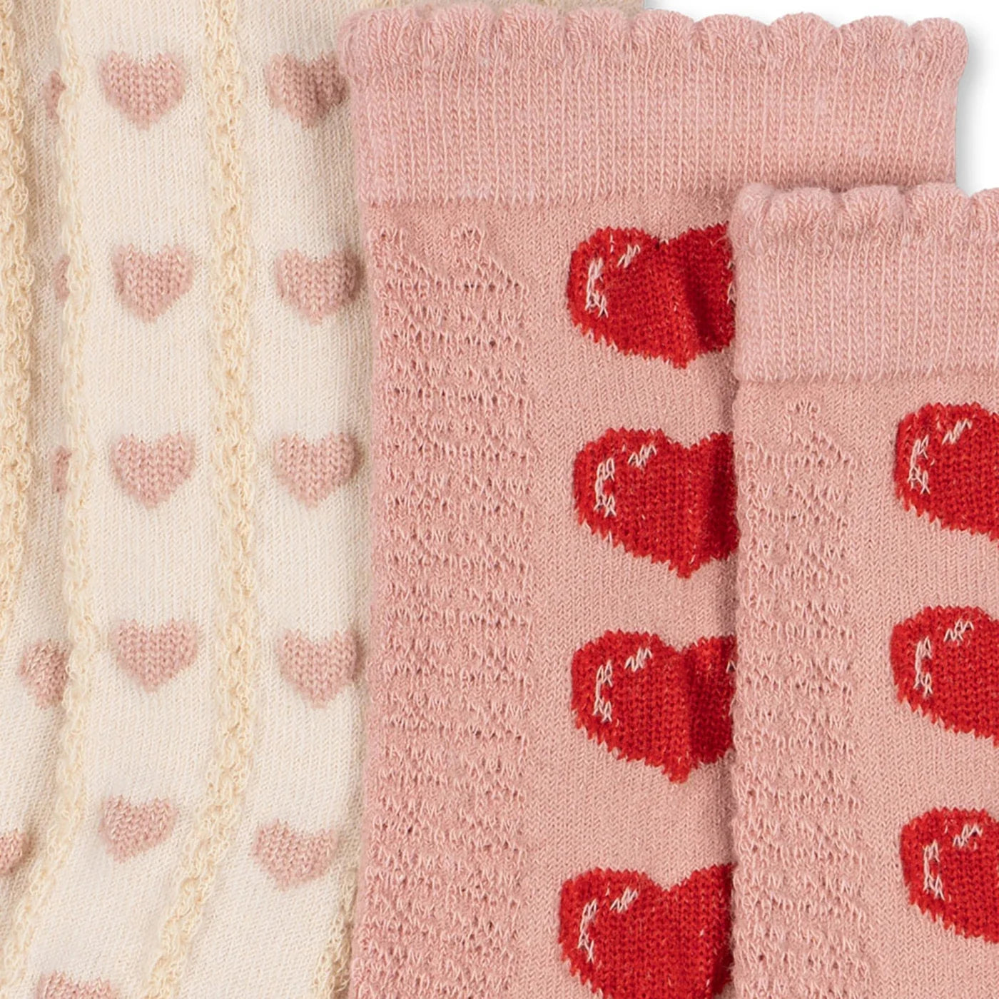 Heart jaquard Sokken