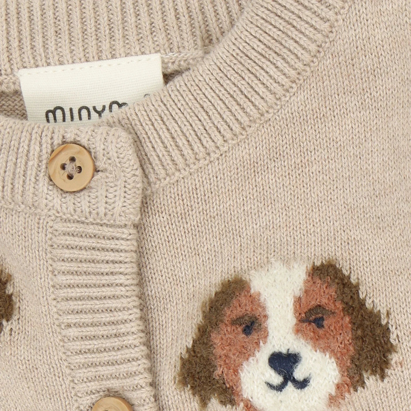 Cardigan knit Vest