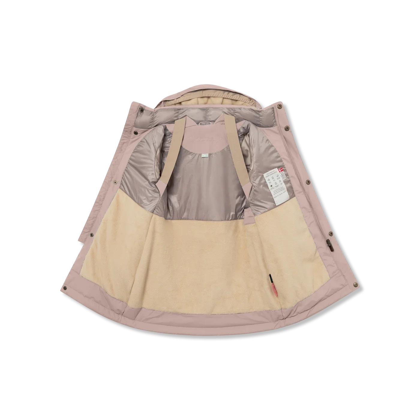 Matvencasia fleece Winterjas