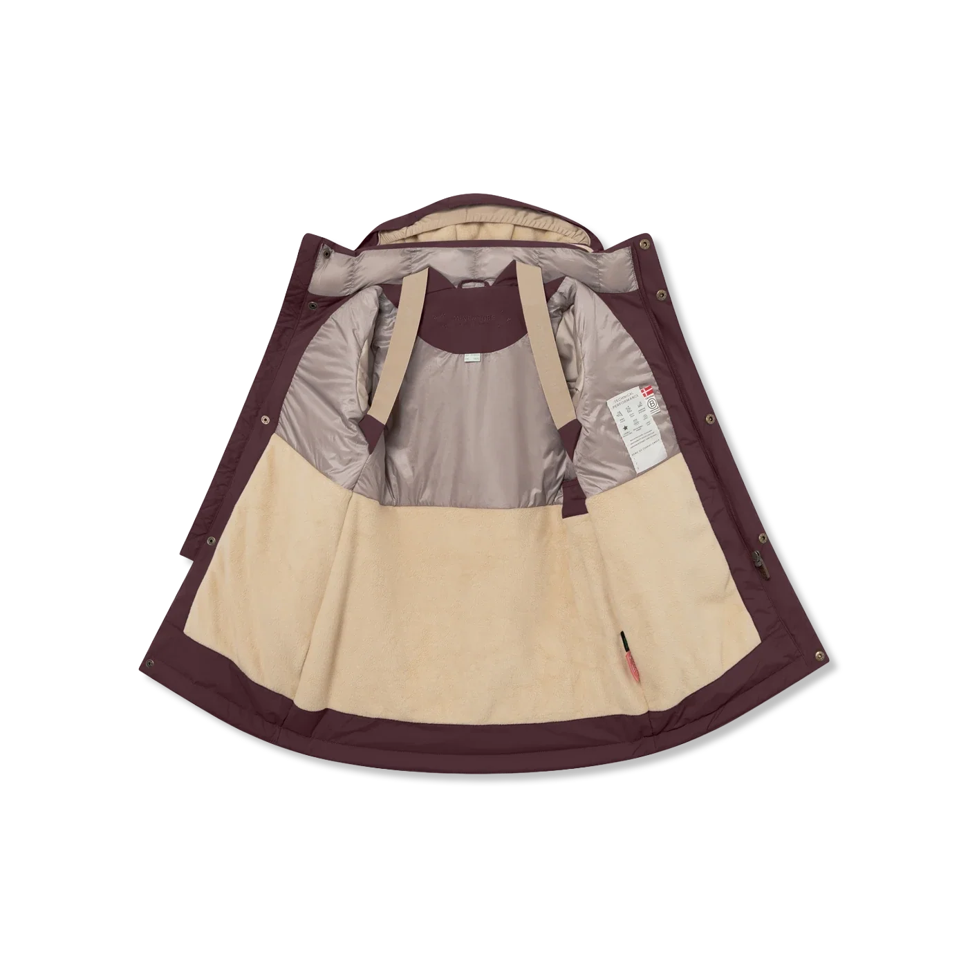 Matvencasia fleece Winterjas