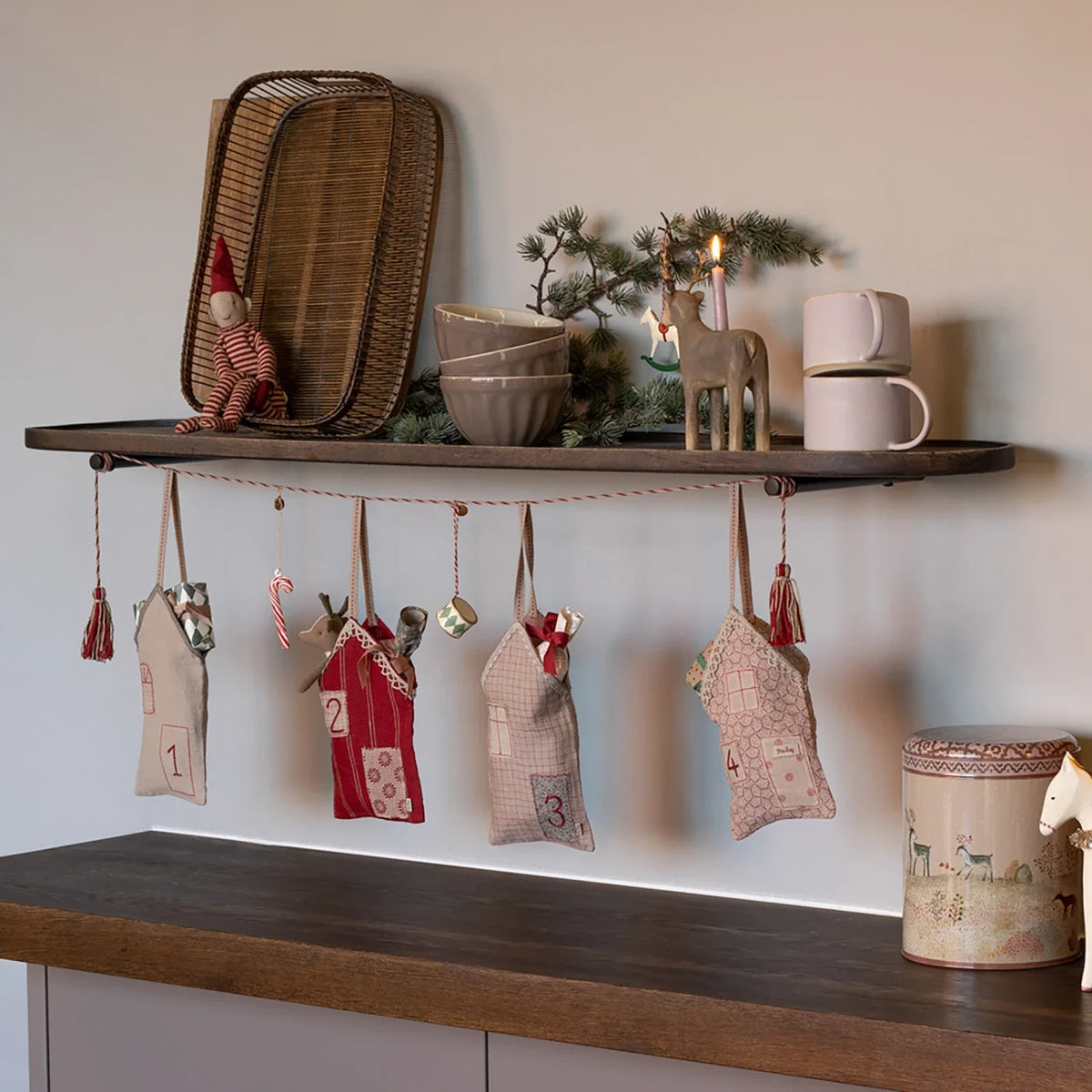Julens gade Kerstdecoratie