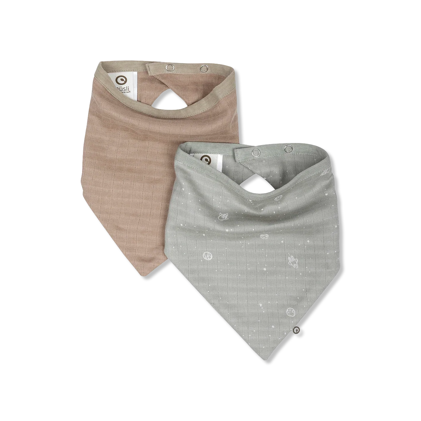 Cosmos muslin Slabbetje