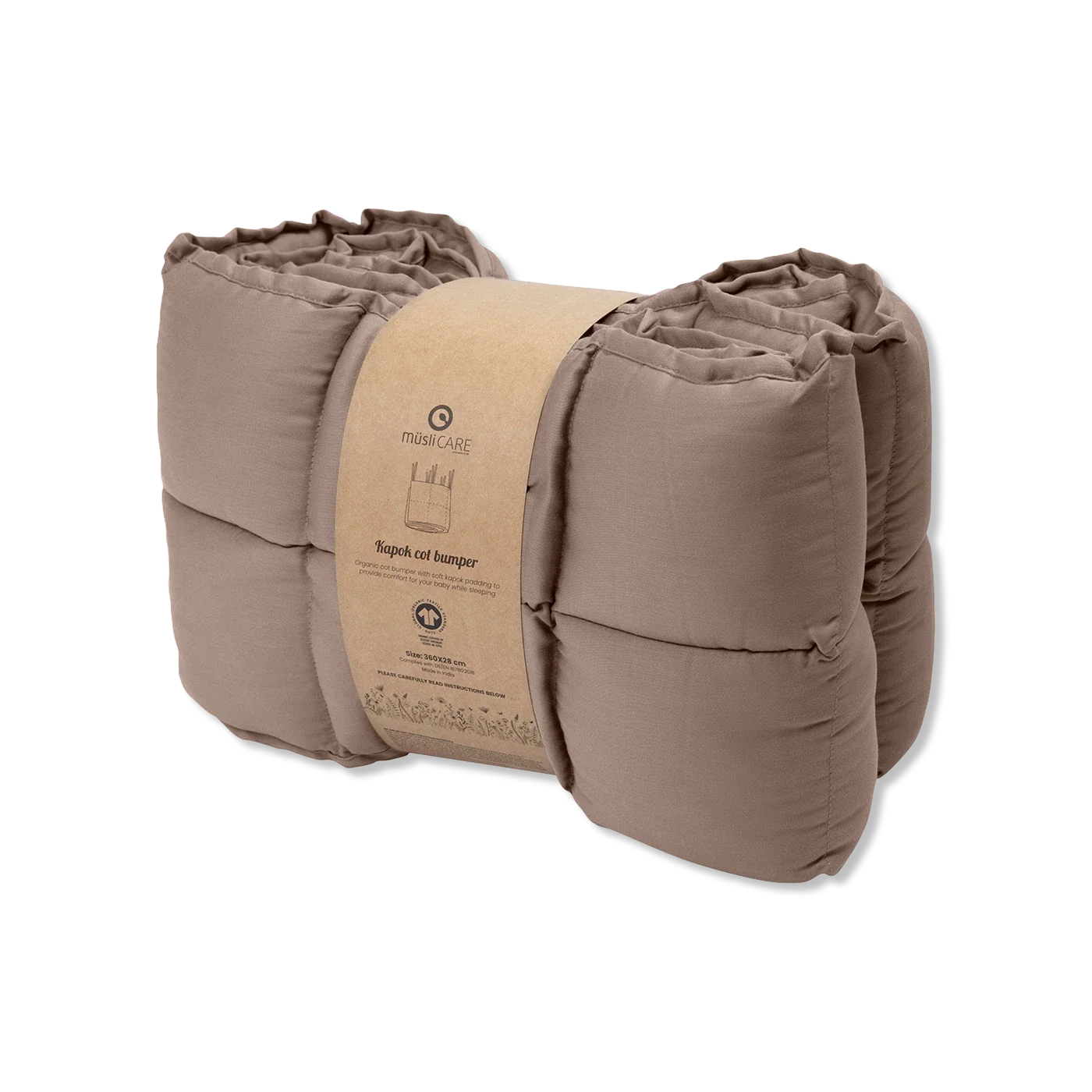 Kapok bumper Bed rand