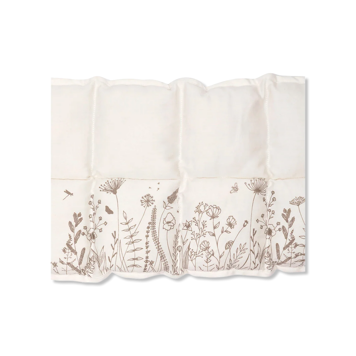 Kapok floral Bedbumper