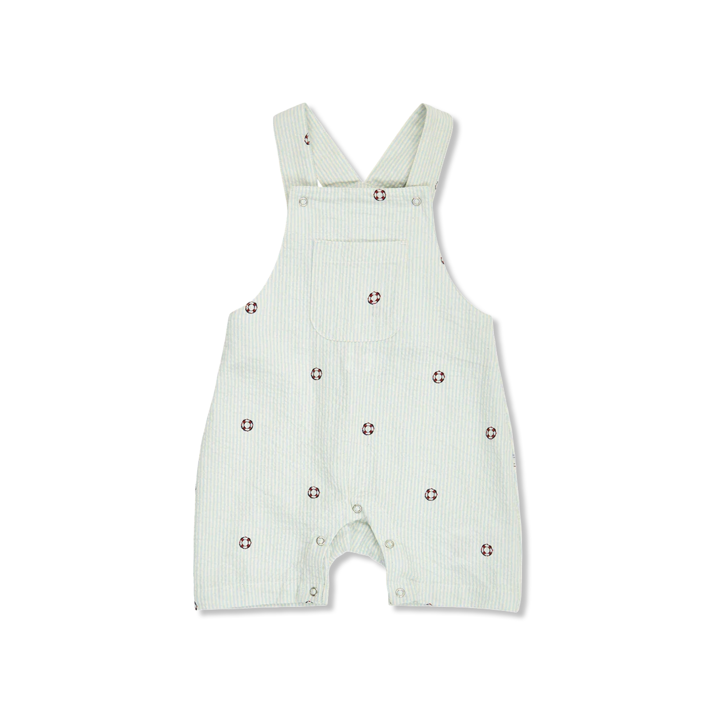 Seersucker Overall