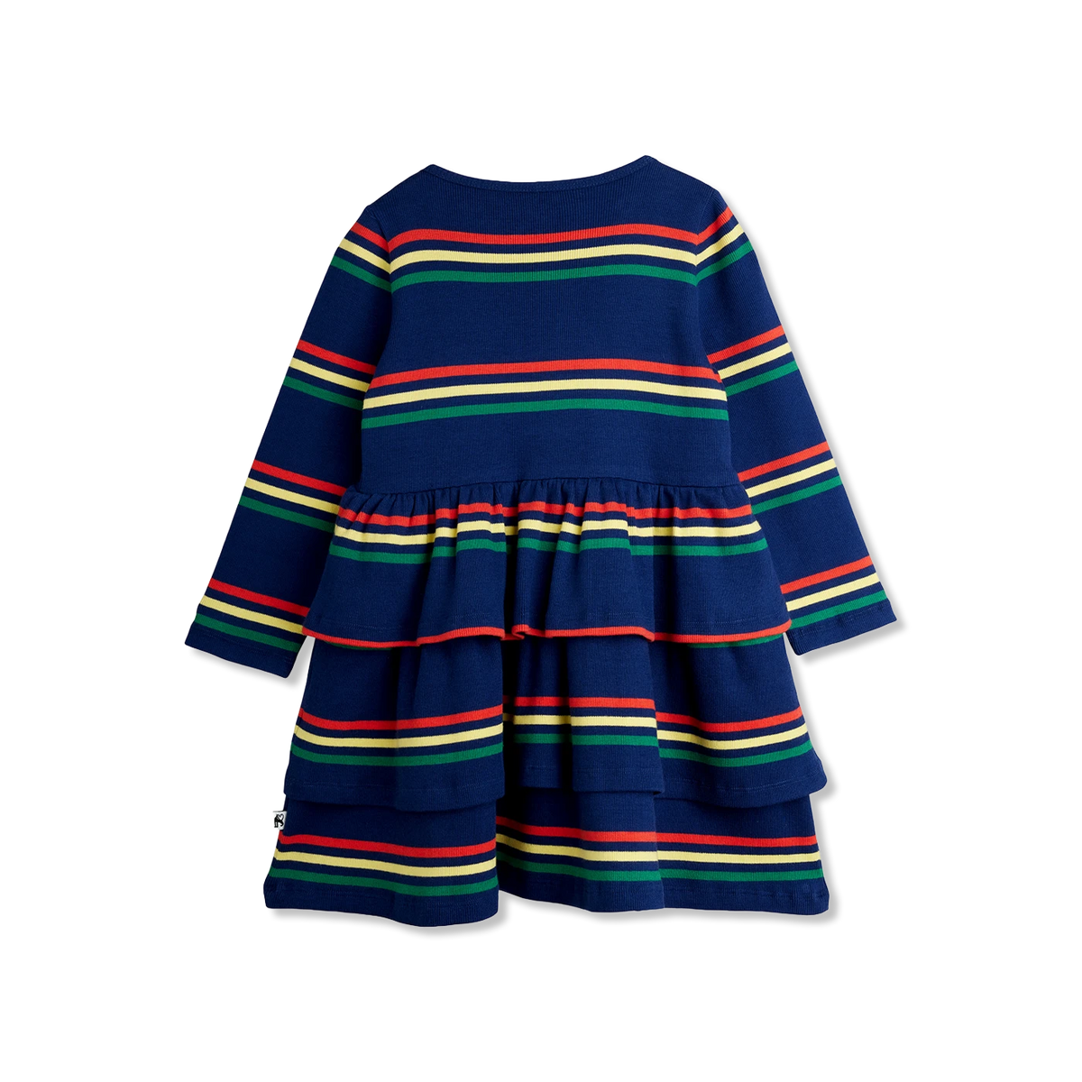Multi color stripe Jurk