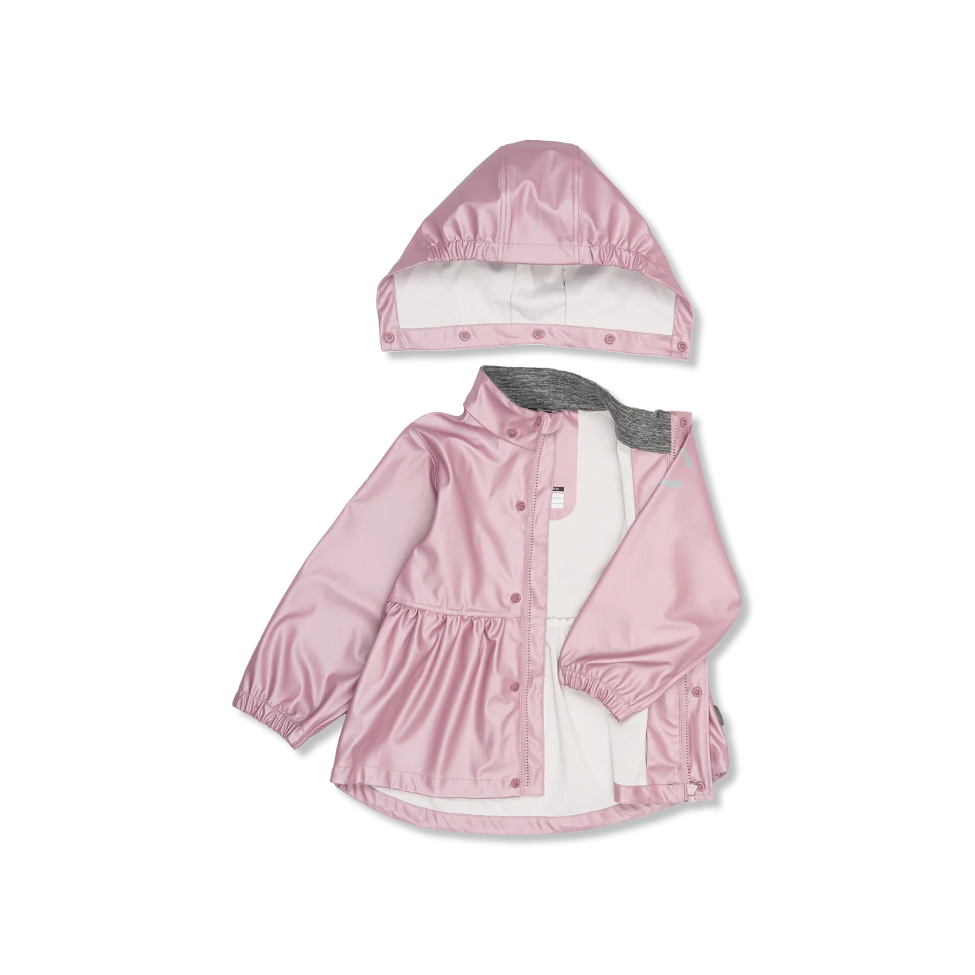 Pu metallic Regenkleding