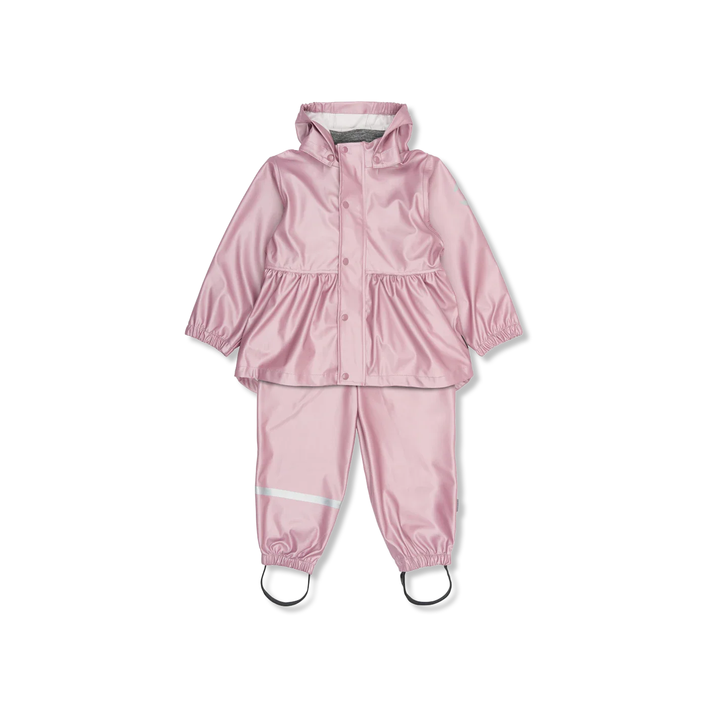 Pu metallic Regenkleding